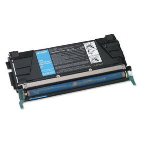 C5242CH High-Yield Toner, 5000 Page-Yield, Cyanlexmark 