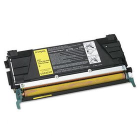 C5242YH High-Yield Toner, 5000 Page-Yield, Yellowlexmark 