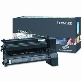 C7700KS Toner, 6000 Page-Yield, Blacklexmark 