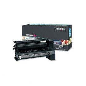 C7700MH High-Yield Toner, 10000 Page-Yield, Magentalexmark 
