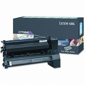 C7700MS Toner, 6000 Page-Yield, Magentalexmark 