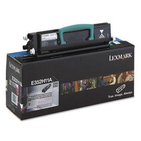 E352H11A High-Yield Toner, 9000 Page-Yield, Blacklexmark 