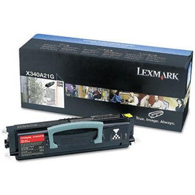 X340A21G Toner, 2500 Page-Yield, Blacklexmark 