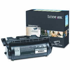 X644A11A Return Program Toner, 10000 Page-Yield, Blacklexmark 
