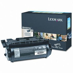 X644X01A Extra High-Yield Toner, 30000 Page-Yield, Blacklexmark 