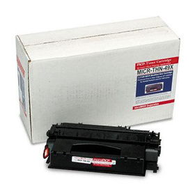 Micromicr Corporation MICRTHN49X - MICRTHN49X Compatible MICR High-Yield Toner, 6000 Page-Yield, Blackmicromicr 
