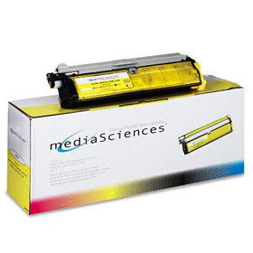 Media Sciences MS23Y - MS23Y Compatible High-Yield Toner, 4500 Page-Yield, Yellowmedia 