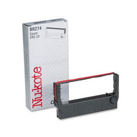 Nu-Kote BR274 - BR274 Compatible Ribbon, Black/Redkote 