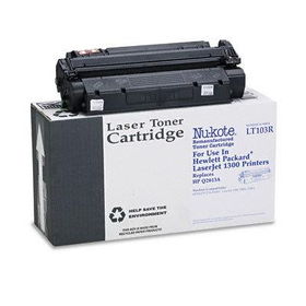 Nu-Kote LT103R - LT103R Compatible Remanufactured Toner, 2500 Page-Yield, Blackkote 