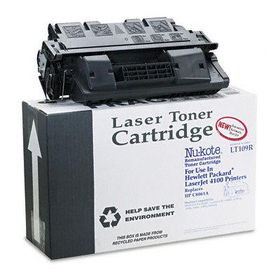 Nu-Kote LT109R - LT109R Compatible Remanufactured Toner, 6000 Page-Yield, Blackkote 