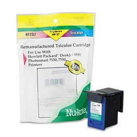 Nu-Kote RF257 - RF257 Compatible Remanufactured Ink, 400 Page-Yield, Tri-Colorkote 