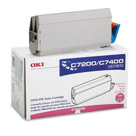 Oki 41304206 - 41304206 Toner, 10000 Page-Yield, Magentaoki 