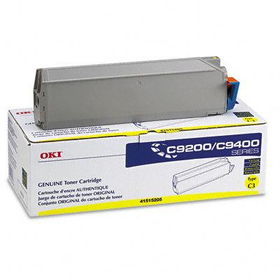 Oki 41515205 - 41515205 Toner, 15000 Page-Yield, Yellowoki 