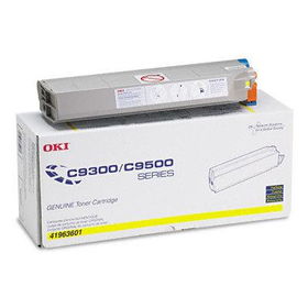 41963601 Toner (Type C4), 15000 Page-Yield, Yellowoki 