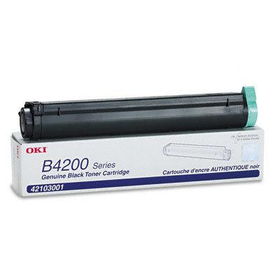 42103001 Toner, 3000 Page-Yield, Blackoki 