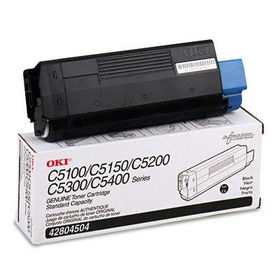 42804504 Toner (Type C6), 3000 Page-Yield, Blackoki 