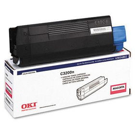 43034802 Toner (Type C6), 1500 Page-Yield, Magentaoki 