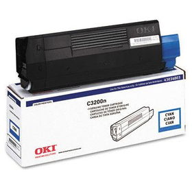 43034803 Toner (Type C6), 1500 Page-Yield, Cyanoki 