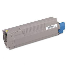43381901 Toner (Type C8), 2000 Page-Yield, Yellowoki 
