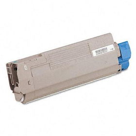 43381903 Toner (Type C8), 2000 Page-Yield, Cyanoki 