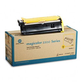 QMS Printing Solutions 1710471002 - 1710471002 Toner Cartridge, High-Yield, Yellowqms 