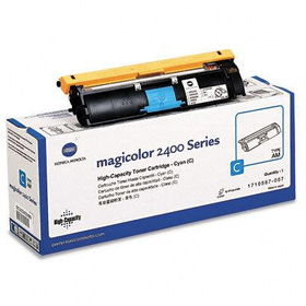 Konica Minolta 1710587007 - 1710587007 High-Yield Toner, 4500 Page-Yield, Cyankonica 