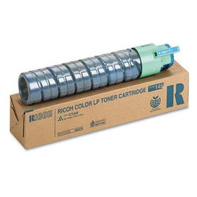 888279 Toner, 5000 Page-Yield, Cyanricoh 