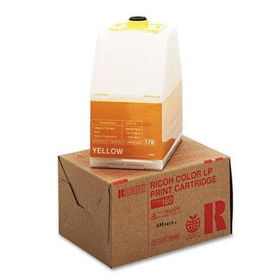 888443 Toner, 10000 Page-Yield, Yellowricoh 