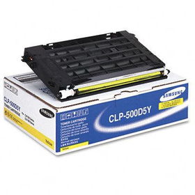 CLP500D5Y Toner, 5000 Page-Yield, Yellowsamsung 