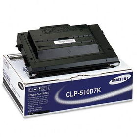 Samsung CLP510D7K - CLP510D7K High-Yield Toner, 7000 Page-Yield, Blacksamsung 