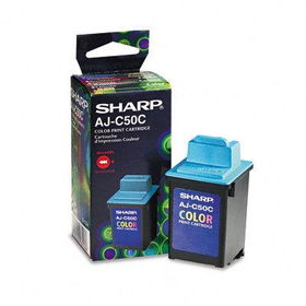 Sharp AJC50C - AJC50C Ink, 600 Page-Yield, Tri-Colorsharp 