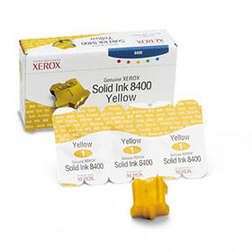 108R00607 Solid Ink Stick, 1,133 Page-Yield, 3/Box, Yellow
