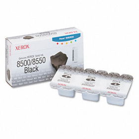 108R00668 Solid Ink Stick, 1,000 Page-Yield, 3/Box, Blackxerox 