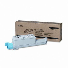 106R01218 High-Yield Toner, 12000 Page-Yield, Cyanxerox 