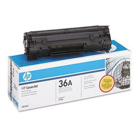 CB436A (HP 36A) Toner, 2000 Page-Yield, Blacktoner 