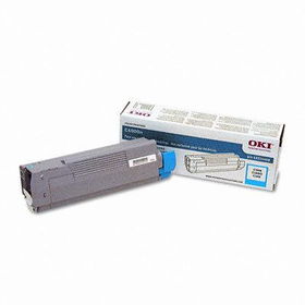 43324468 Toner, 4000 Page-Yield, Cyanoki 
