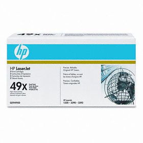 Q5949XD (HP 49X) Toner, 6000 Page-Yield, 2/Box, Blacktoner 