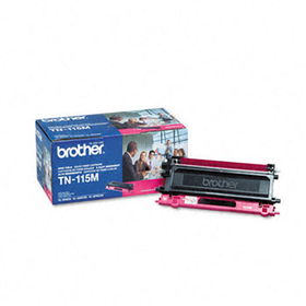 TN115M High-Yield Toner, 4000 Page-Yield, Magentabrother 