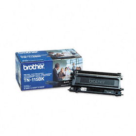 TN115BK High-Yield Toner, 5000 Page-Yield, Blackbrother 