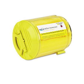 Media Sciences MS300Y - MS300Y Compatible Toner, 1000 Page-Yield, Yellowmedia 