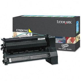 C782X1YG Extra High-Yield Toner, 15000 Page-Yield, Yellowlexmark 