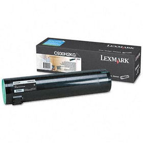 C930H2KG High-Yield Toner, 38000 Page-Yield, Blacklexmark 