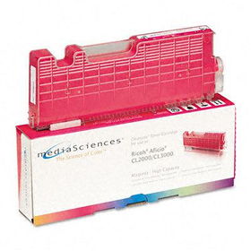 Media Sciences MS3020M - MS3020M Compatible High-Yield Toner, 5000 Page-Yield, Magentamedia 