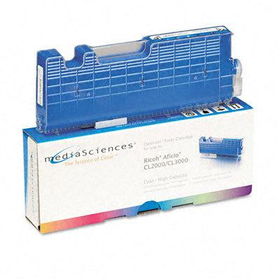 Media Sciences MS3020C - MS3020C Compatible High-Yield Toner, 5000 Page-Yield, Cyanmedia 