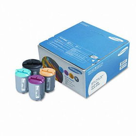 Samsung CLPP300C - CLPP300C Toner Bottle, Black; Cyan; Magenta; Yellowsamsung 