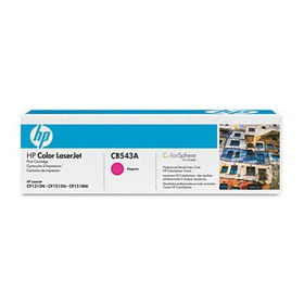 CB543A Toner, 1,400 Page-Yield, Magentatoner 