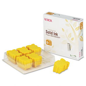 108R00748 High-Yield Solid Ink Stick, 2333 Page-Yield, 6/Box, Yellowxerox 