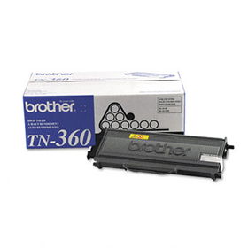 TN360 High-Yield Toner, 2600 Page-Yield, Blackbrother 