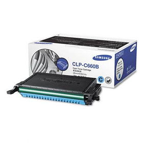 CLPC660B High-Yield Toner, 5000 Page-Yield, Cyansamsung 