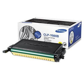 CLPY660B High-Yield Toner, 5000 Page-Yield, Yellowsamsung 